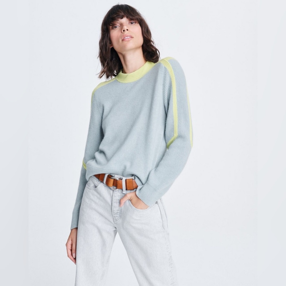 NWT Rag & Bone Logan Cashmere Ski Crew Sweater